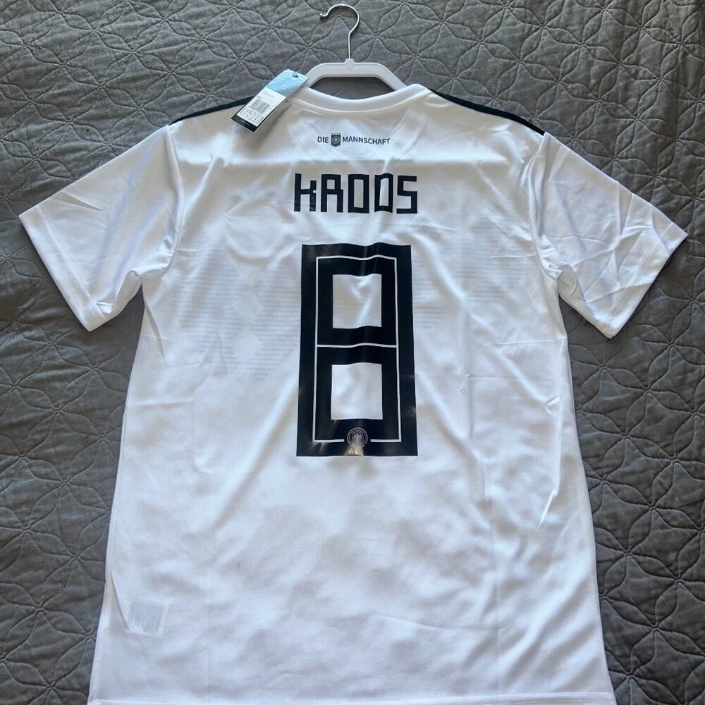 Germany's 2018National Team Toni Kroos #8 Home Jersey Adidas Men’s